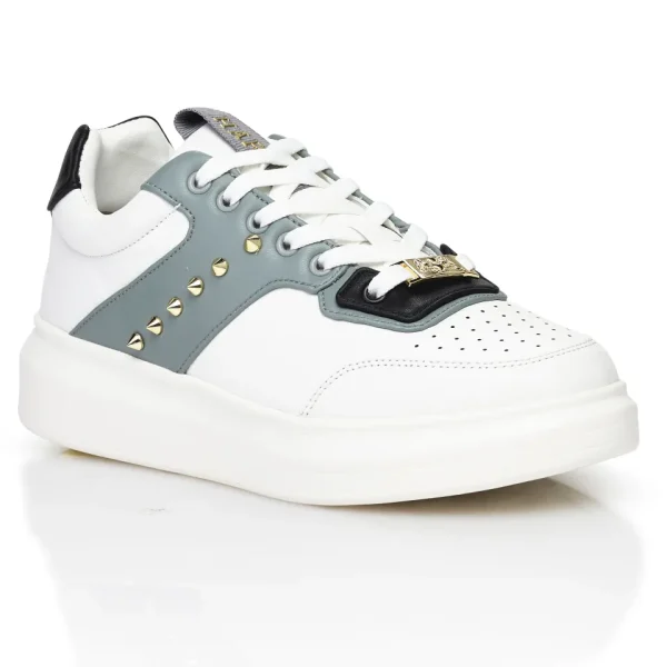 Harris Sneakers basic con borchie^Donna Donna